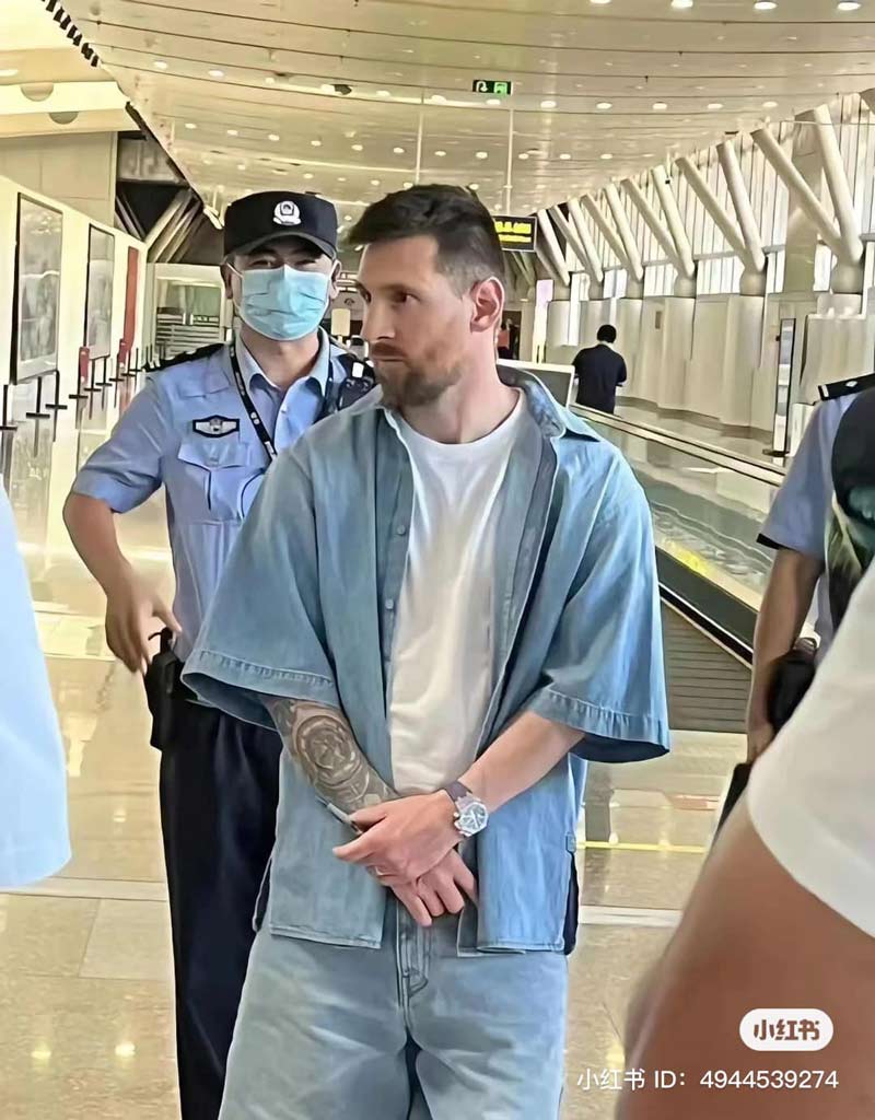 Nóng: Siêu sao bóng đá Messi bị giữ lại ở sân bay Trung Quốc vì lý do bất ngờ