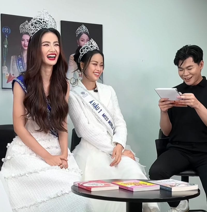 Hoa hậu Ý Nhi tiếp tục gây tranh cãi, khi gọi tên mình trước vua Quang Trung và nhà thơ Hàn Mặc Tử